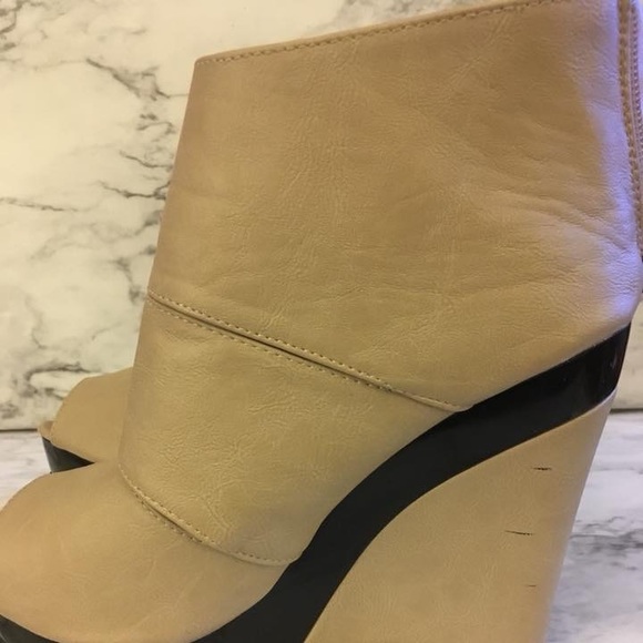 Yoki women's platform Wedges SZ 7.5 - Picture 4 of 6